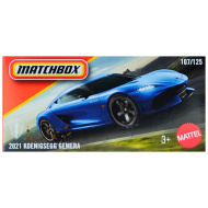 Matchbox: 2021 Koenigsegg Gemera plavi autić 1/64 u papirnatoj kutiji - Mattel