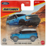 Matchbox: 2022 Ford Bronco Sport autić 1/64 - Mattel