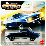 Matchbox A Film: 1969 Chevrolet Camaro autić 1/64 - Mattel
