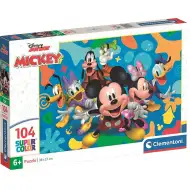 Mickey Mouse i prijatelji 104-dijelna supercolor slagalica - Clementoni