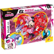 Minnie miš 2-u-1 24-dijelni puzzle i bojanka 50x35 cm - Lisciani