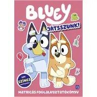 Móra: Bluey – Igrajmo se! knjiga aktivnosti s naljepnicama