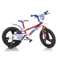 Mountain Bike R1 crveno-plavi dječji bicikl veličine 16 - Dino Bikes bicikl