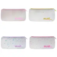 Must: Silikonska pernica s dizajnom konfeta u četiri varijante 20x10cm
