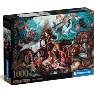 Muzejska kolekcija: Bruegel - Pad pobunjenih anđela 1000-dijelna slagalica s posterom - Clementoni