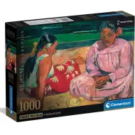 Muzejska kolekcija: Gauguin - Tahitijske žene na plaži 1000-dijelna slagalica s posterom - Clementoni