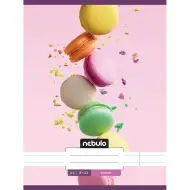 Nebulo: Bilježnica s linijama s uzorkom makarona 81-32 A/4
