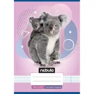 Nebulo: Bilježnica s linijama za 4. razred s motivom koala, A/5, 21-32