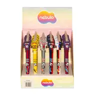 Nebulo: Gel olovka s gumbom i mogućnošću brisanja, razne vrste, 1 komad