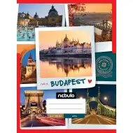 Nebulo: Klaman običan bilježnica s motivom Budimpešte 80-32 A/4