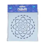 Nebulo: Plastična šablona za mandalu