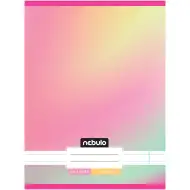 Nebulo: Spajalica bilježnica s crtama, pastelna duga, 81-32 A/4