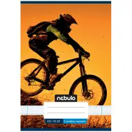 Nebulo: Spajalica, bilježnica s crtama za 3. razred s motivom brdskog bicikla, format A/5, 12-32
