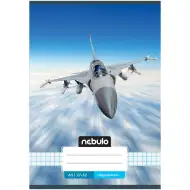 Nebulo: Spremnica s motivom lovačkog zrakoplova, karirani, 27-32 A/5