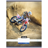 Nebulo: Xtreme Motocross linirana A4 bilježnica, spojena klamericama 81-32