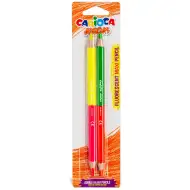 Neon dvostrani maxi set bojica od 2 komada - Carioca