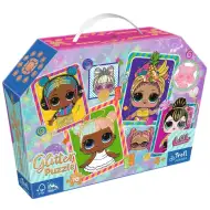 Obojene L.O.L lutke 70 komada glitter puzzle - Trefl