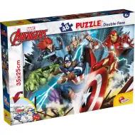 Osvetnici 2 u 1 puzzle od 48 dijelova i bojanka 35x25 cm - Lisciani
