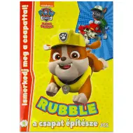 PAW Patrol: Upoznaj ekipu! 4. - Rubble, građevinar tima – radna bilježnica