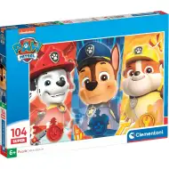Patrola Šapa 104-dijelni Super puzzle - Clementoni