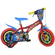 Paw Patrol crveno-plavi dječji bicikl veličine 12 - Dino Bikes bicikl