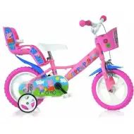 Peppa Pig ružičasti dječji bicikl veličine 12 - Dino Bikes bicikl
