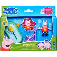 Peppa Praščić: Peppine avanture - Peppa i Evie u parku set za igru - Hasbro
