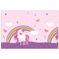 Plastični stolnjak s duginim jednorogom 120x180 cm