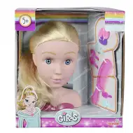 Plava glava za friziranje s dodacima - Simba Toys