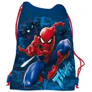 Plava torba za tjelesni sa Spidermanom, sportska torba 33x44cm