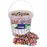 PlayBox: Go Green 5mm MIDI mješovite boje, perle za glačanje u kanti, pakiranje od 5000 komada.