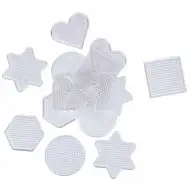 PlayBox: Osnovni paket ploča za 5mm MIDI perle koje se mogu peglati, set od 15 komada