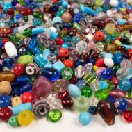 PlayBox: Šarene staklene perle za pečenje, pakiranje od 1 kg