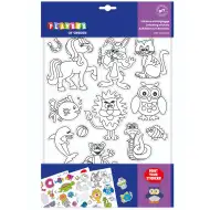 PlayBox: Set bojanki s 160 naljepnica