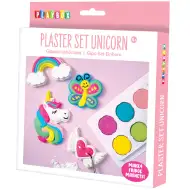 PlayBox: Set za izradu magnetskog ukrasa za hladnjak s jednorogom od gipsa