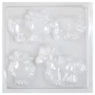 PlayBox: Životinje na farmi, kalup za odljev od gipsa, 17x17 cm