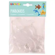 PlayBox: podloga za peglanje s 5 mm MIDI perlicama - set od 4 vodene životinje