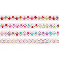 Playbox: Samoljepljiva traka s kristalima – 4 x 50 cm