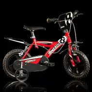 Pro crveni dječji bicikl veličine 12 - Dino Bikes bicikl