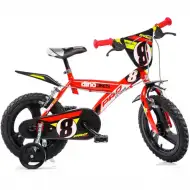 Pro crveni dječji bicikl veličine 14 - Dino Bikes bicikl