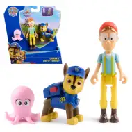 Psići u ophodnji: Set figurica Pričački Chase i Turbo Kapetan - Spin Master