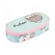 Pusheen plava ovalna pernica 23x9,5x6 cm