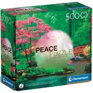 Puzzle mirnog ugođaja: Umirujuće kišne kapi, slagalica od 500 dijelova – Clementoni