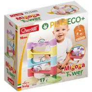 Quercetti: Migoga Tower Eco set za igru s kuglicama, 17 dijelova