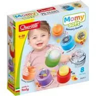 Quercetti: Momy Soft set od 8 senzoričkih mekanih kocki za slaganje sa svjetlom i zvukom