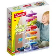 Quercetti: Spiralni toranj staza za kuglice, set od 10 dijelova
