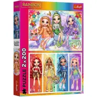 Rainbow High najbolje prijateljice 2x200 dijelova puzzle - Trefl