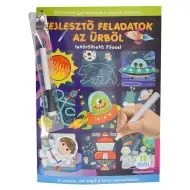Razvojne zadatke iz svemira s 13 zadataka s brisivim markerom - D-Toys