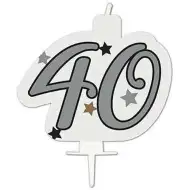 Rođendanska svjećica - broj 40