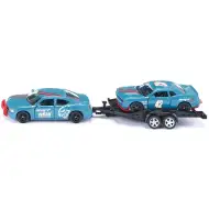 SIKU Dodge Charger + Dodge Challenger SRT Racing set malih automobila, dvodijelni set 1/55